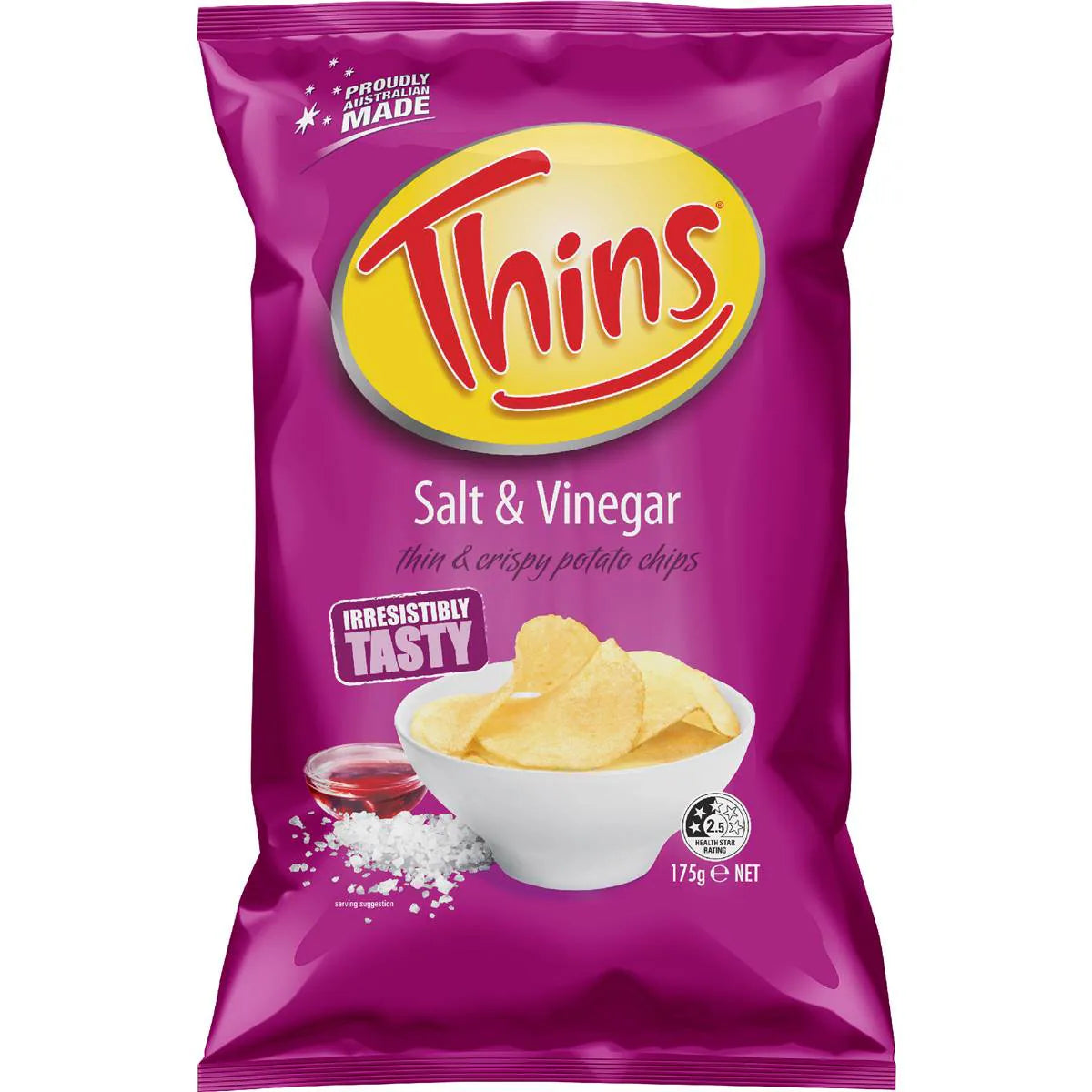 Chips Salt & Vinegar | 175g | Thins | YG-010421-WW-160033