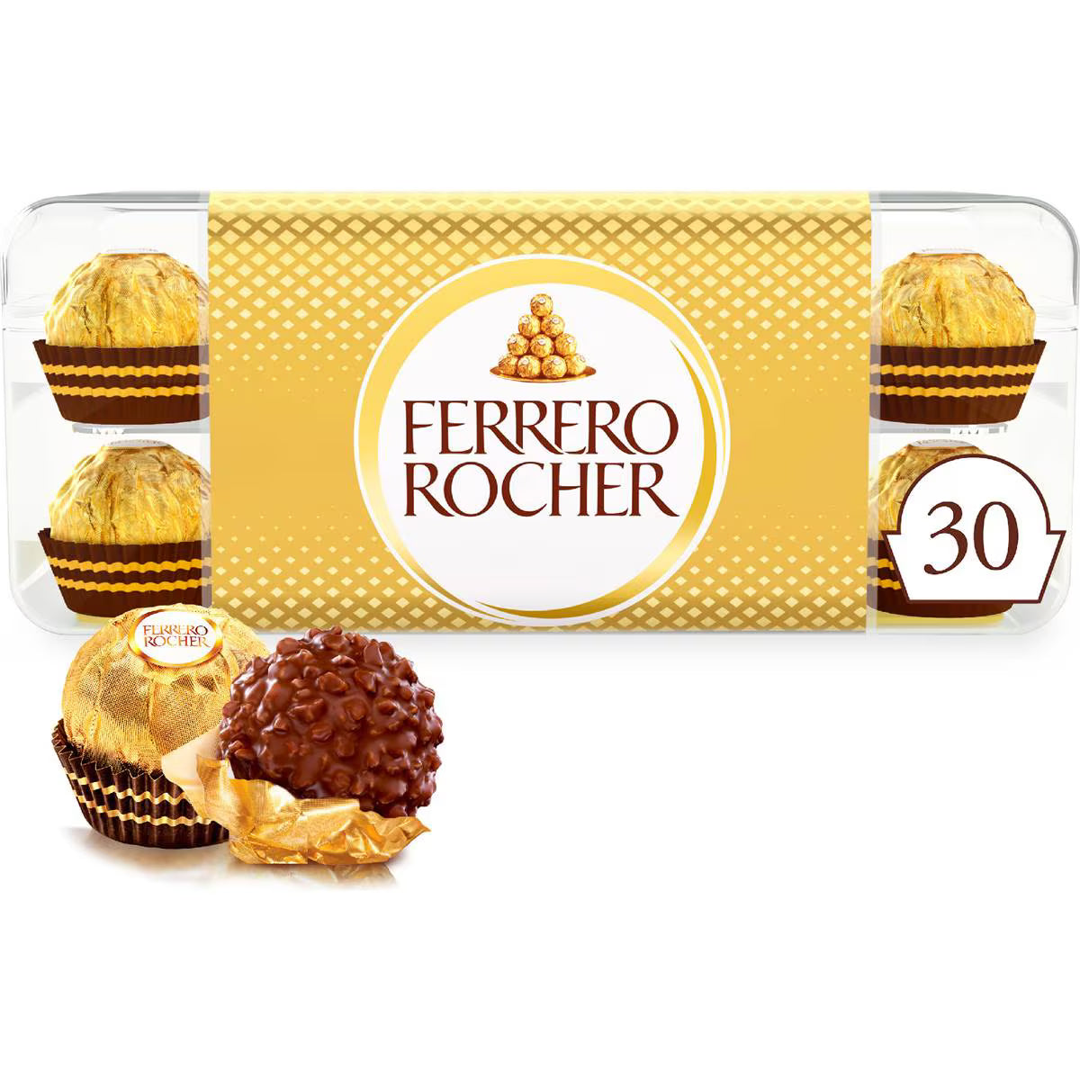 Rocher Chocolate Gift Box | 30 Pack | Ferrero | YG-007438-WW-160041