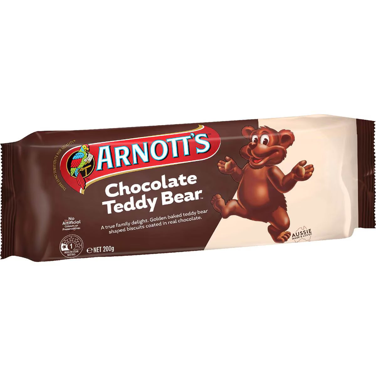 Chocolate Teddy Bear Biscuits | 200g | Arnott's | YG-112643-MC-151678