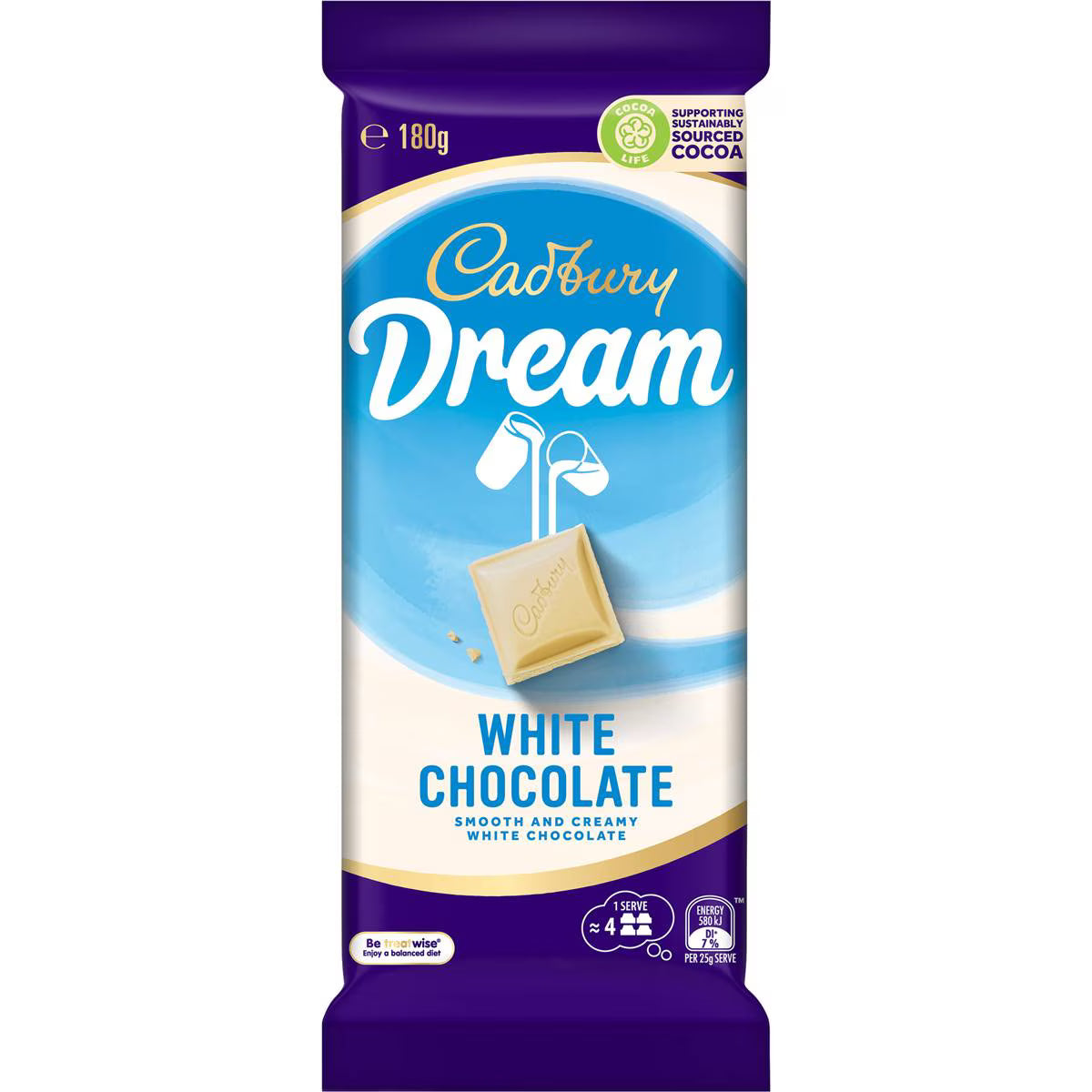Dream White Chocolate Block | 180g | Cadbury | YG-111774-MC-977525
