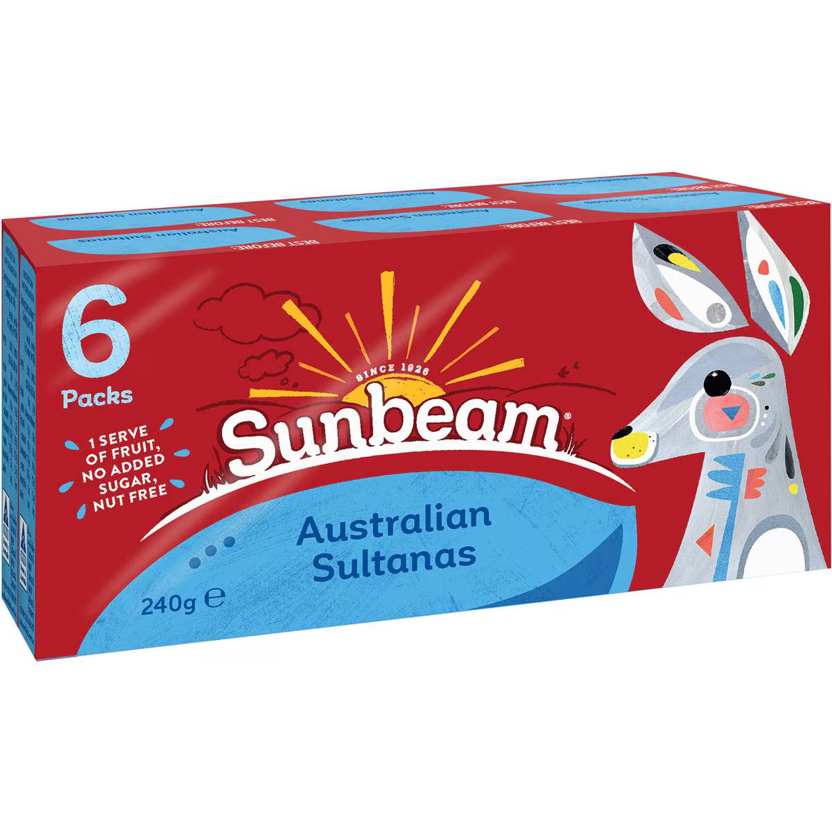Australian Sultanas | 240g 6 Pack | Sunbeam | YG-008280-MC-978575