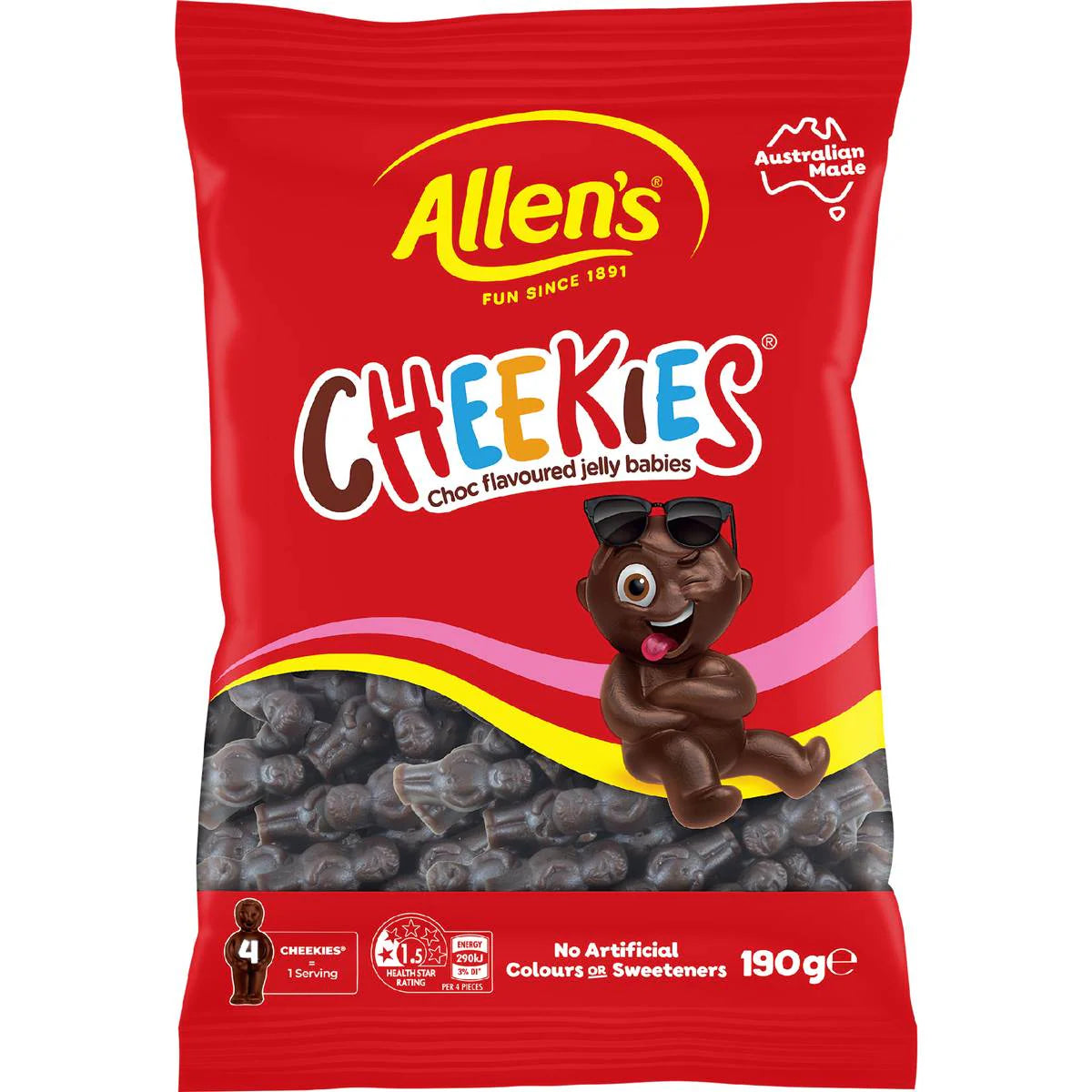 Cheekies Lollies Bag | 190g | Allen's | YG-111652-MC-976975