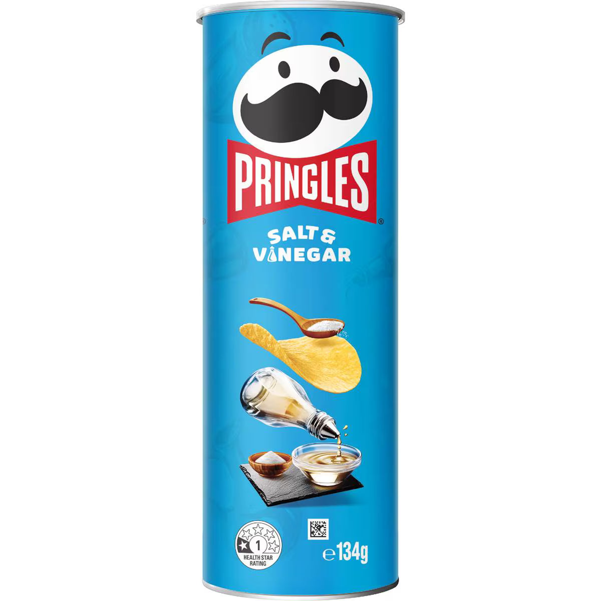 Salt & Vinegar Flavour Potato Chips | 134g | Pringles | YG-112532-MC-976790