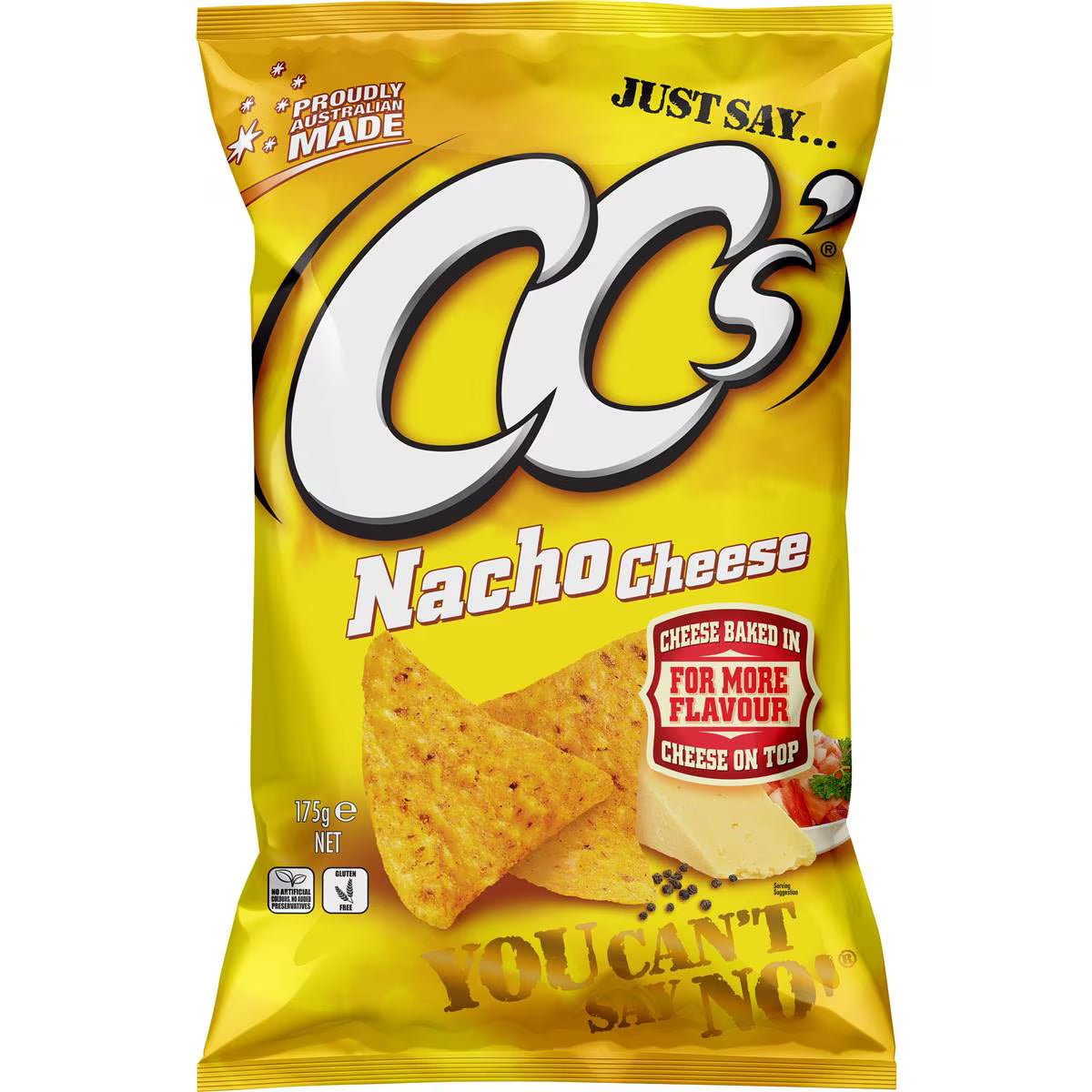 Corn Chips Nacho Cheese | 175g | Cc's | YG-010513-MC-976814