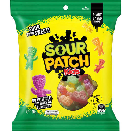 Lollies | 190g | Sour Patch Kids | YG-112587-MC-977021