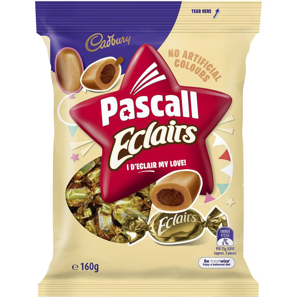 Pascall Eclairs Chocolate Lollies | 160g | Cadbury | YG-111661-MC-977013