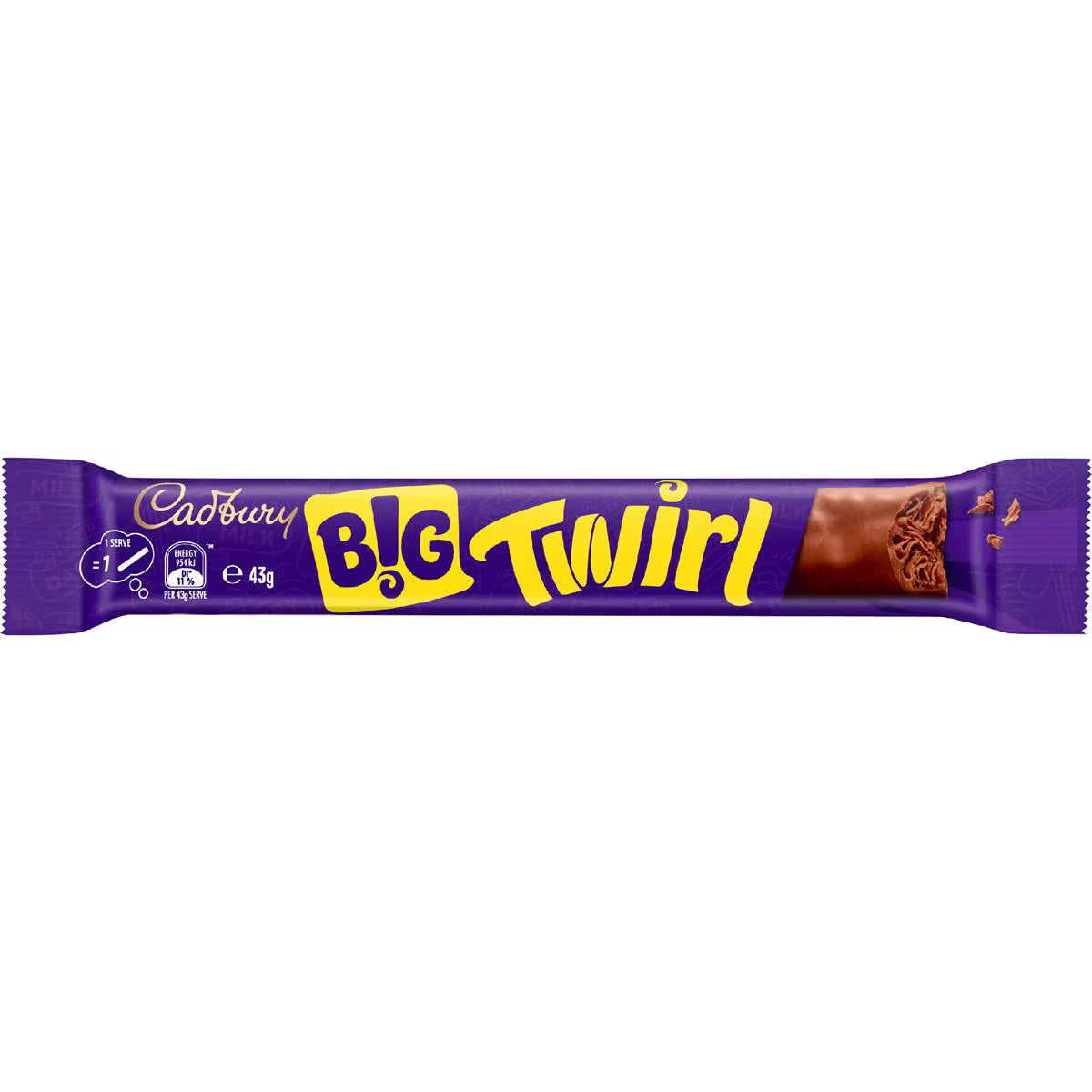 Big Twirl Chocolate Bar | 43g | Cadbury | YG-112689-MC-977623