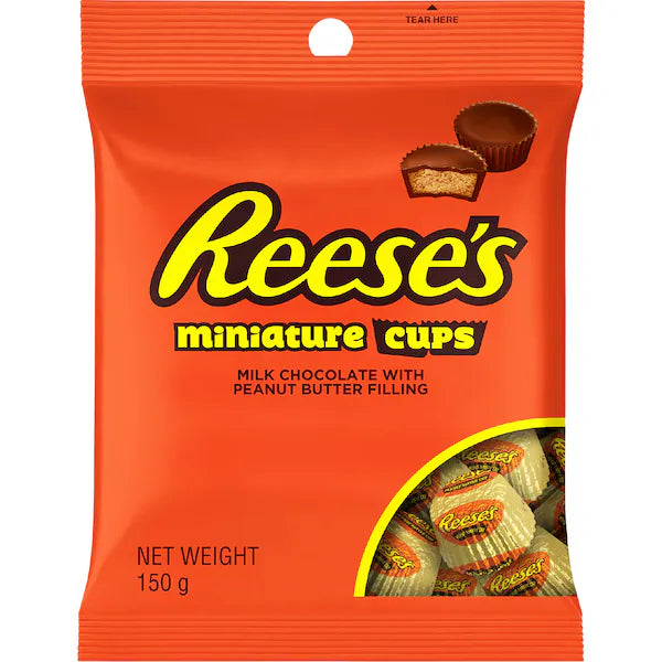 Peanut Butter Cups Miniatures Milk Chocolate | 150g | Reese's | YG-111804-MC-977587