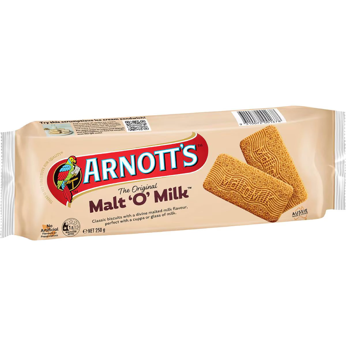 Malt 'O' Milk Biscuits | 250g | Arnott's | YG-111734-MC-977417