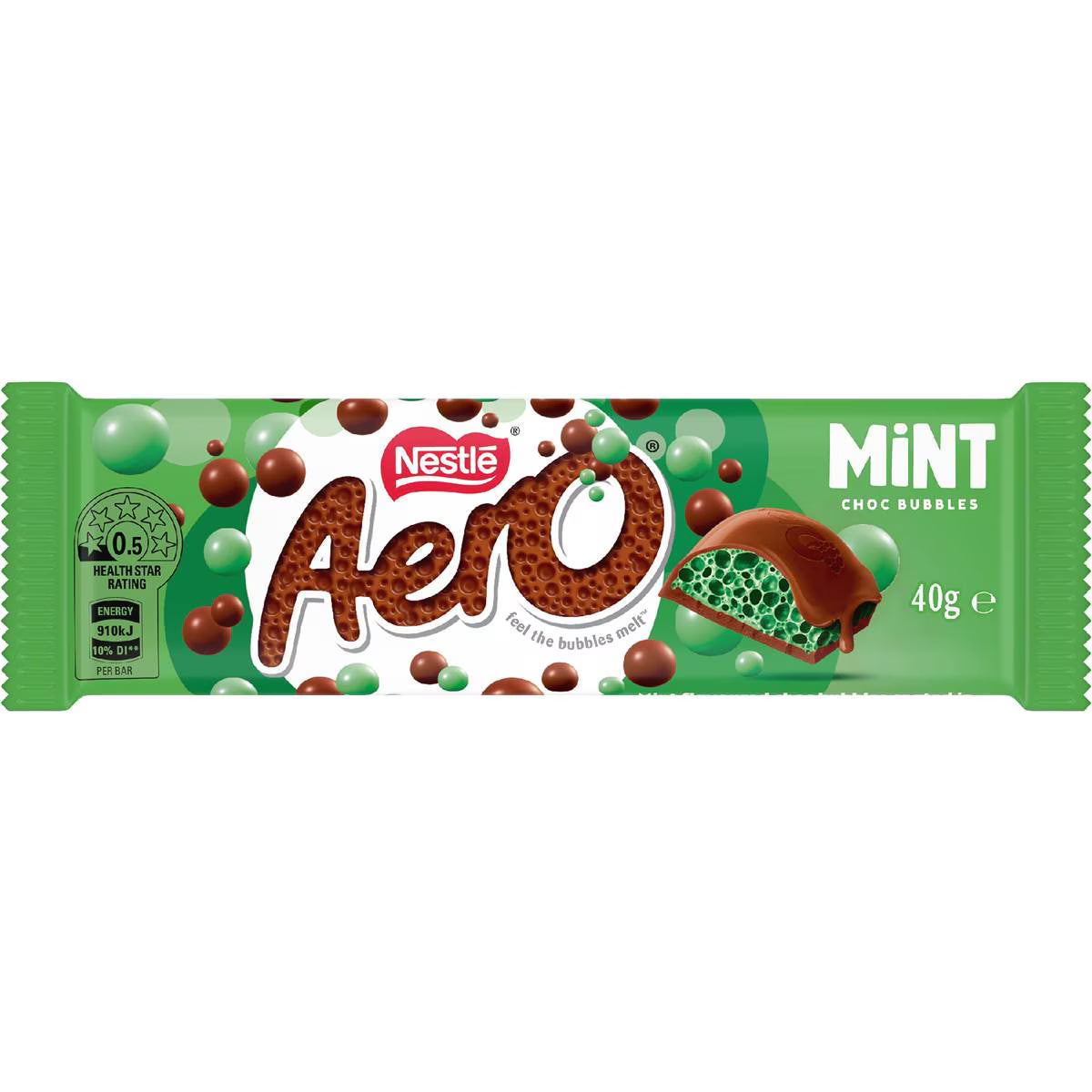 Peppermint Milk Chocolate Bar | 40g | Aero | YG-111824-MC-977653