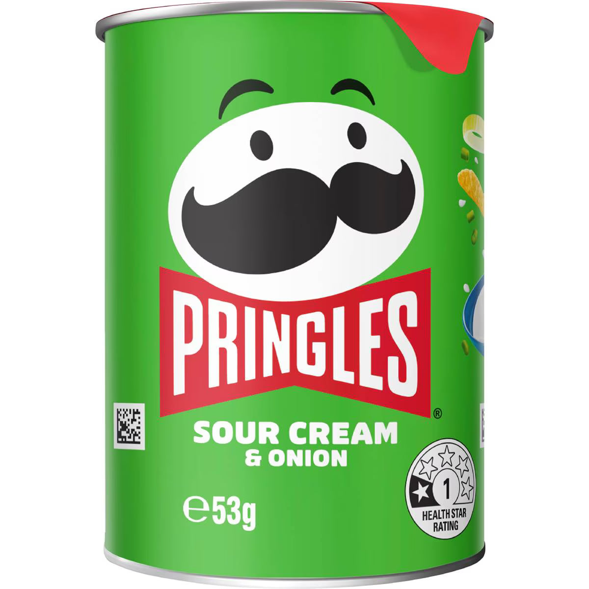 Sour Cream & Onion Potato Chips | 53g | Pringles | YG-111598-MC-976781