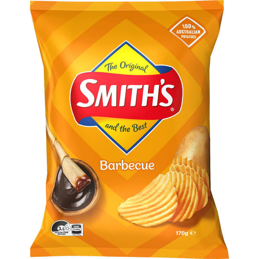 Crinkle Cut Potato Chips Barbecue | 170g | Smith's | YG-112537-MC-976803