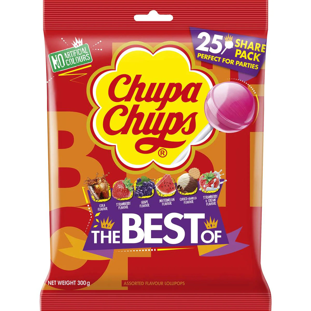 Lollipops Best Of | 25 Pack | Chupa Chups | YG-112603-MC-977255
