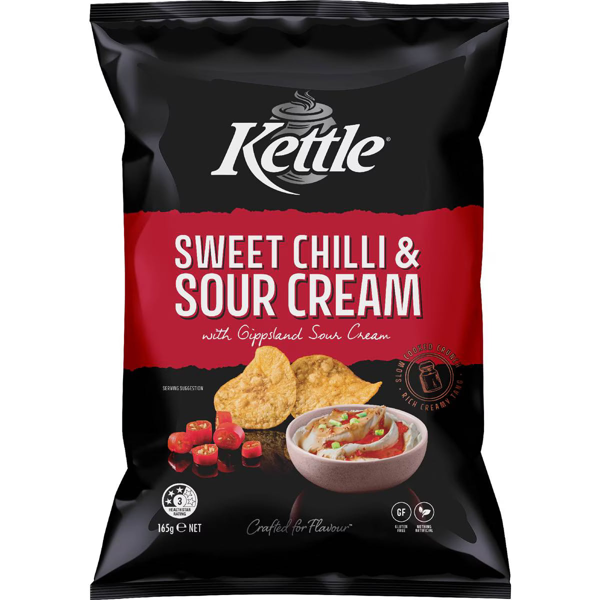 Sweet Chilli & Sour Cream Potato Chips | 165g | Kettle | YG-111604-MC-976795