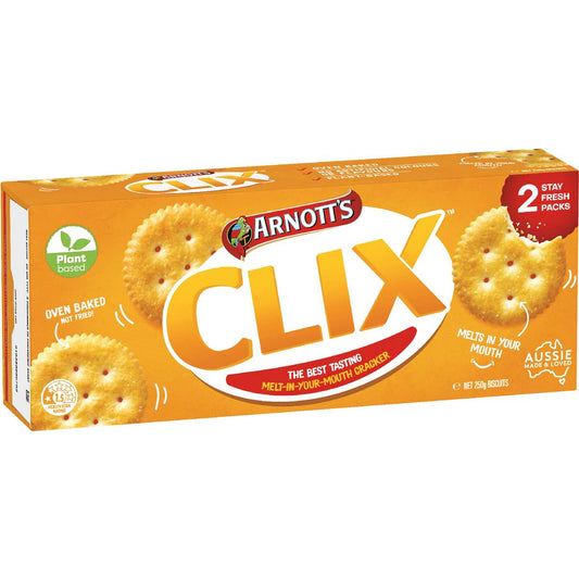 Clix Crackers | 250g | Arnott's | YG-007560-MC-977410