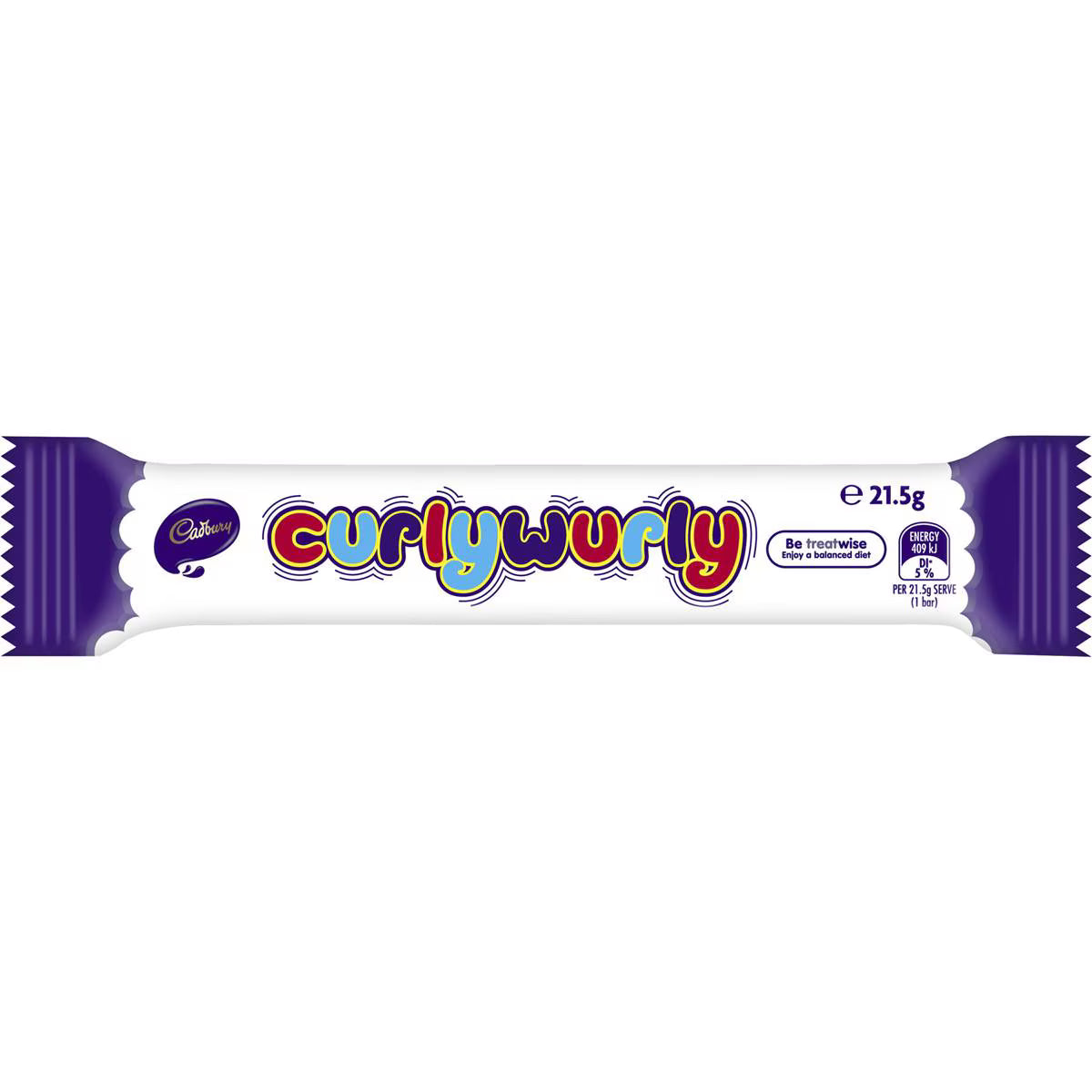 Curly Wurly Milk Chocolate Bar Chocolate Bar | 21.5g | Cadbury | YG-112685-MC-977609