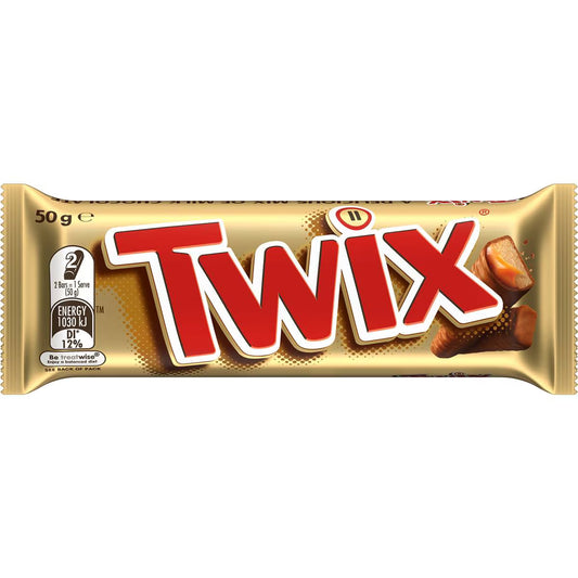 Milk Chocolate Bar With Caramel Biscuit | 50g | Twix | YG-111807-MC-977605