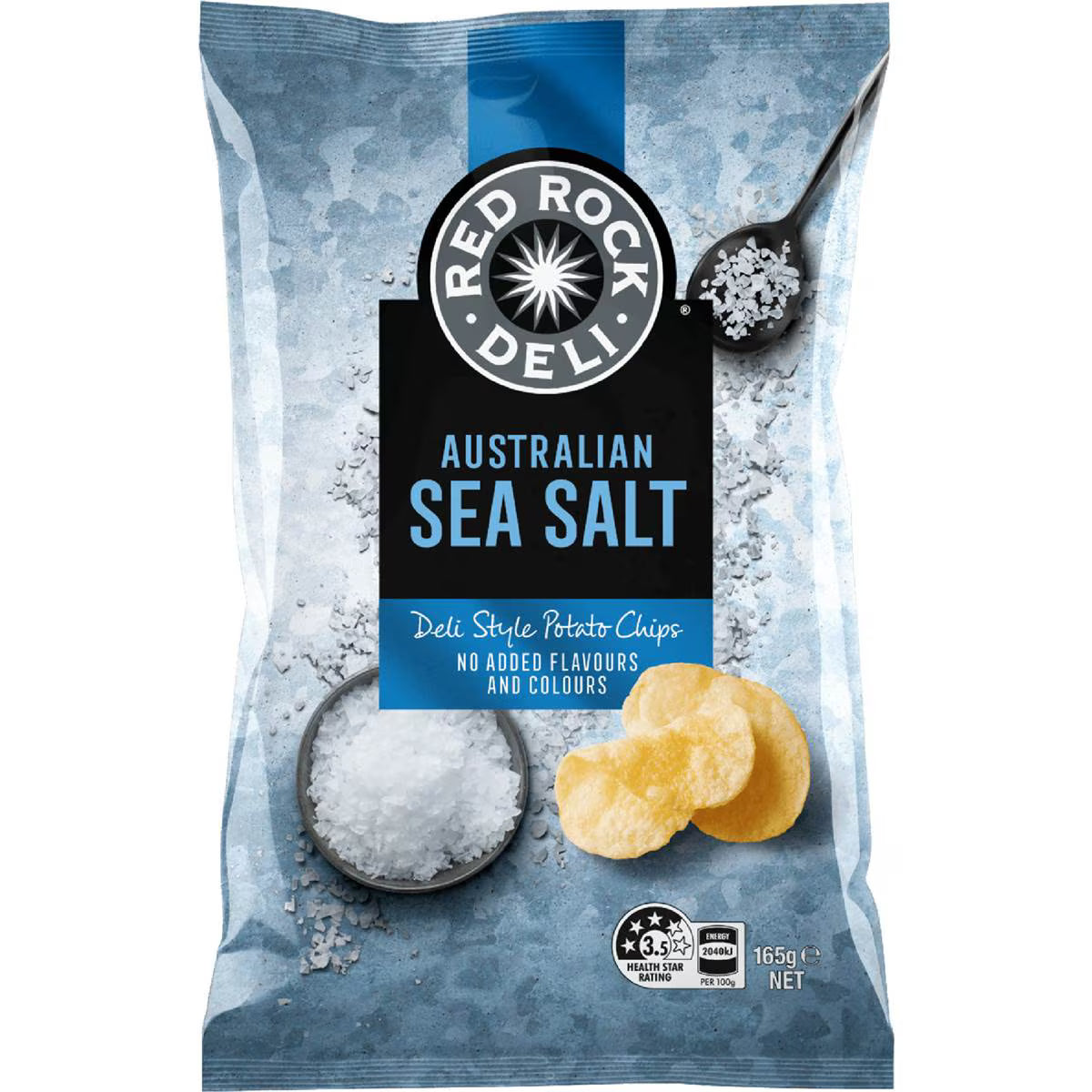 Potato Chips Sea Salt | 165g | Red Rock Deli | YG-111609-MC-976808