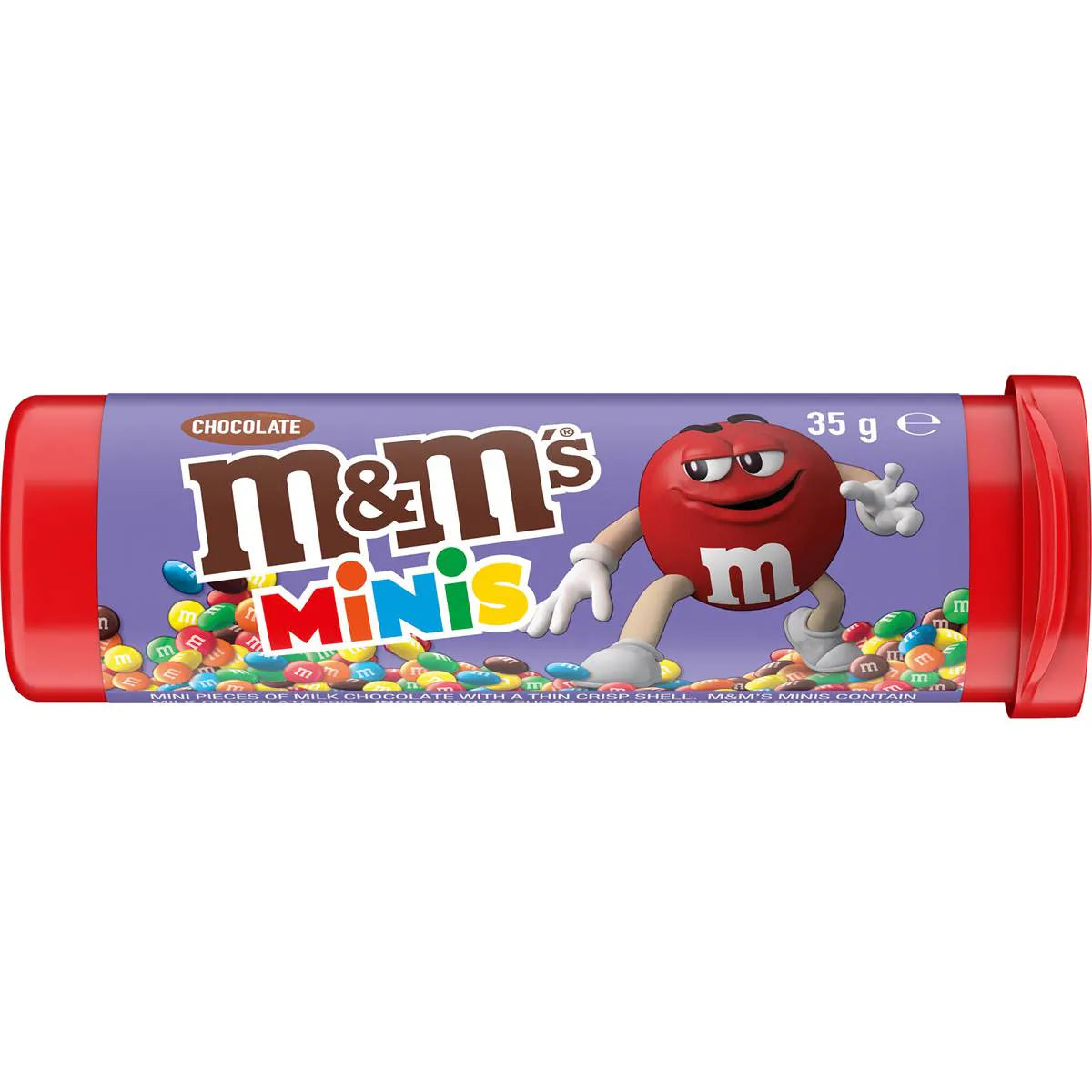 Minis Milk Chocolate Treat Tube | 35g | M&M's | YG-111808-MC-977606