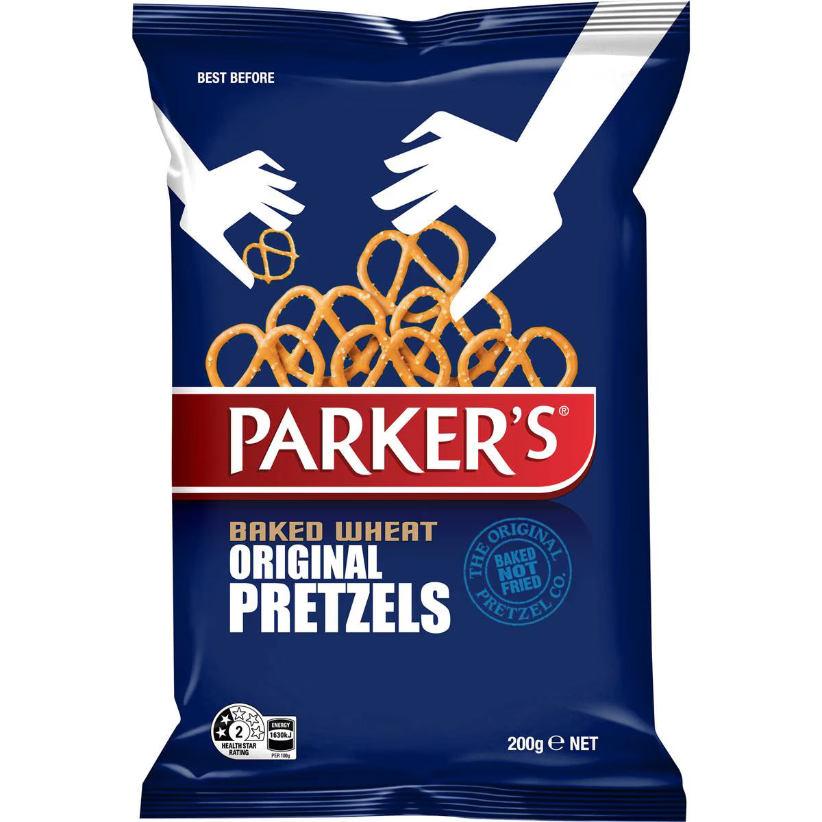 Baked Pretzels Original | 200g | Parker's | YG-010584-MC-976695