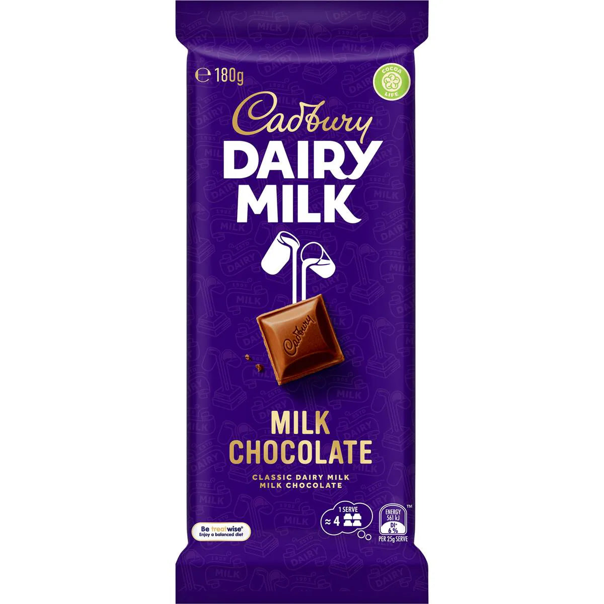 Dairy Milk Chocolate Block | 180g | Cadbury | YG-111776-MC-977527