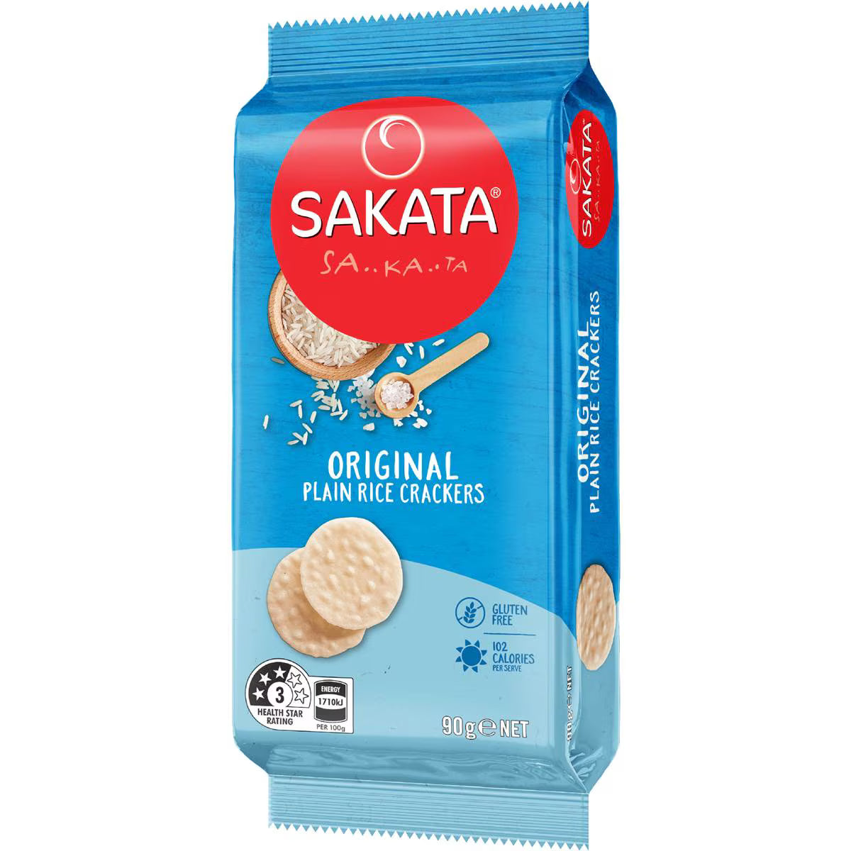 Rice Crackers Original Plain | 90g | Sakata | YG-112624-MC-977386