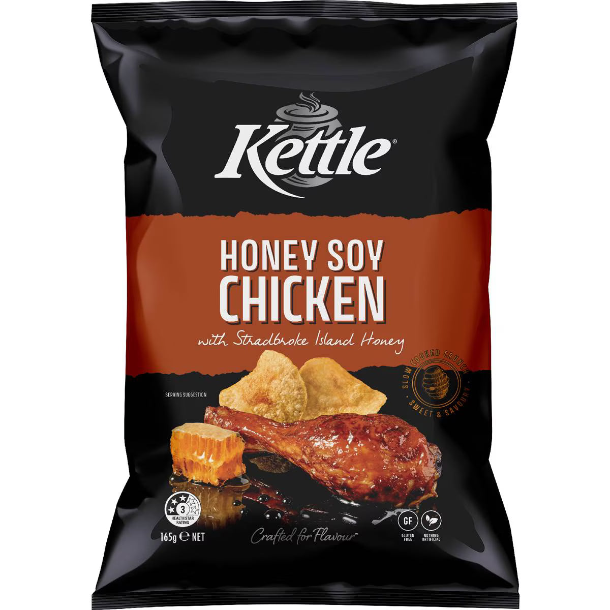 Honey Soy Chicken Potato Chips | 165g | Kettle | YG-111603-MC-976794