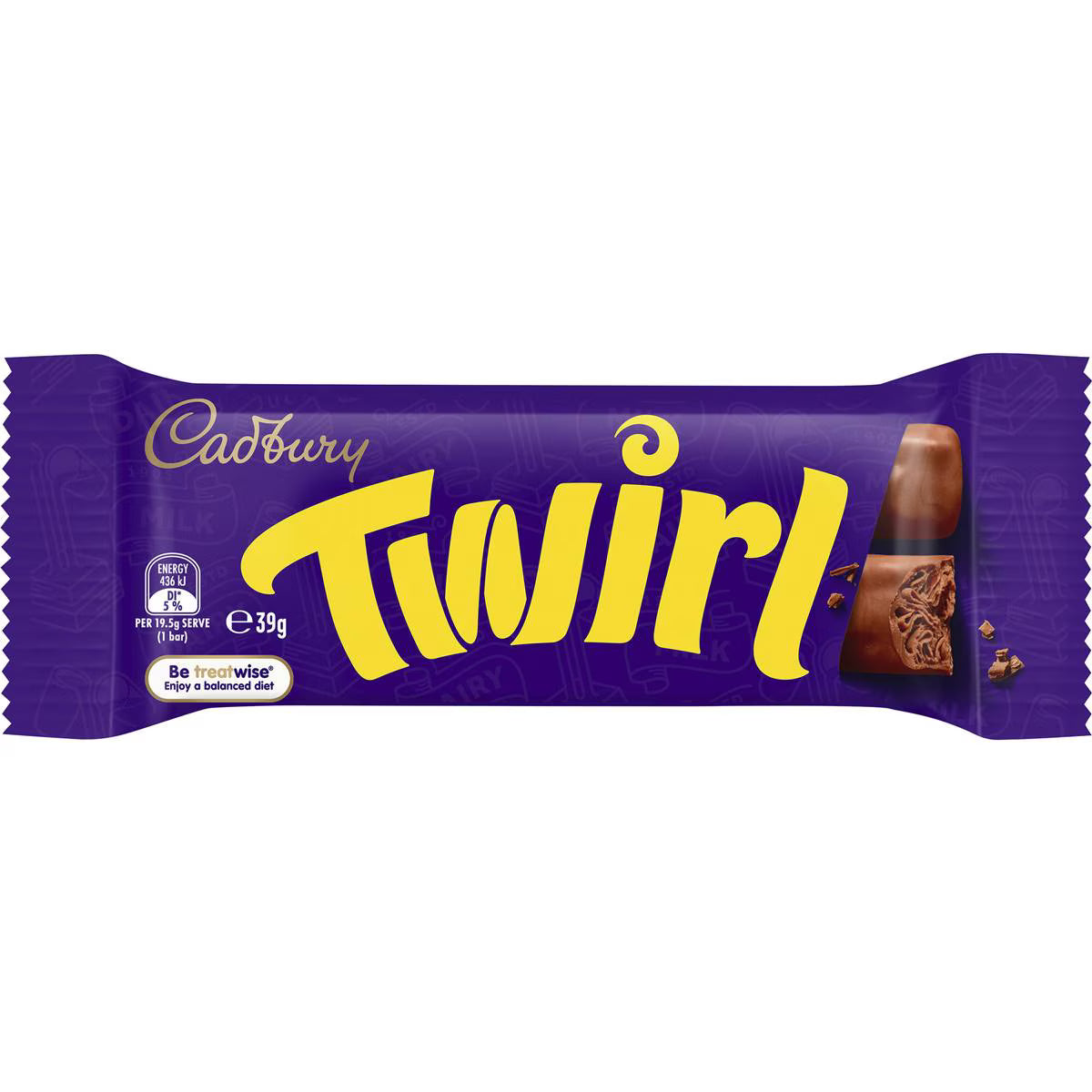 Twirl Milk Chocolate Bar Chocolate Bar | 39g | Cadbury | YG-111813-MC-977621