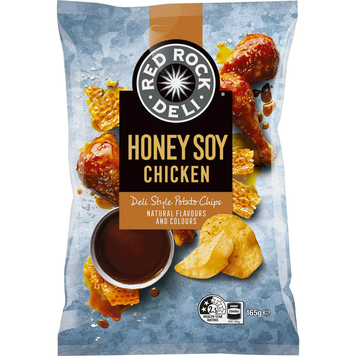 Potato Chips Honey Soy Chicken | 165g | Red Rock Deli | YG-111610-MC-976809