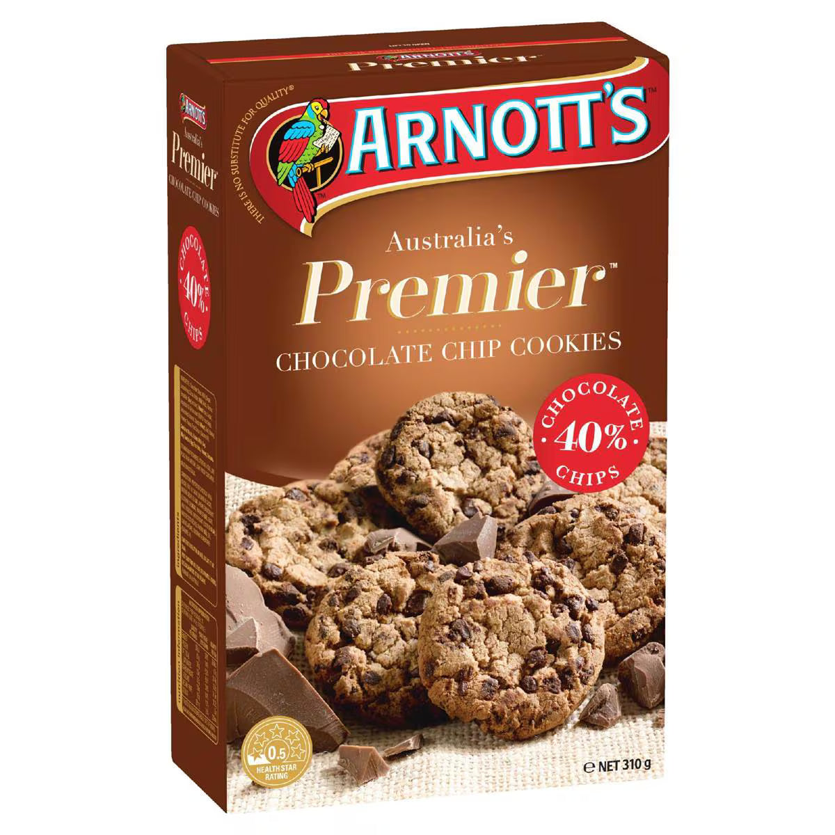 Premier Chocolate Chip Cookies | 310g | Arnott's | YG-112632-MC-977433
