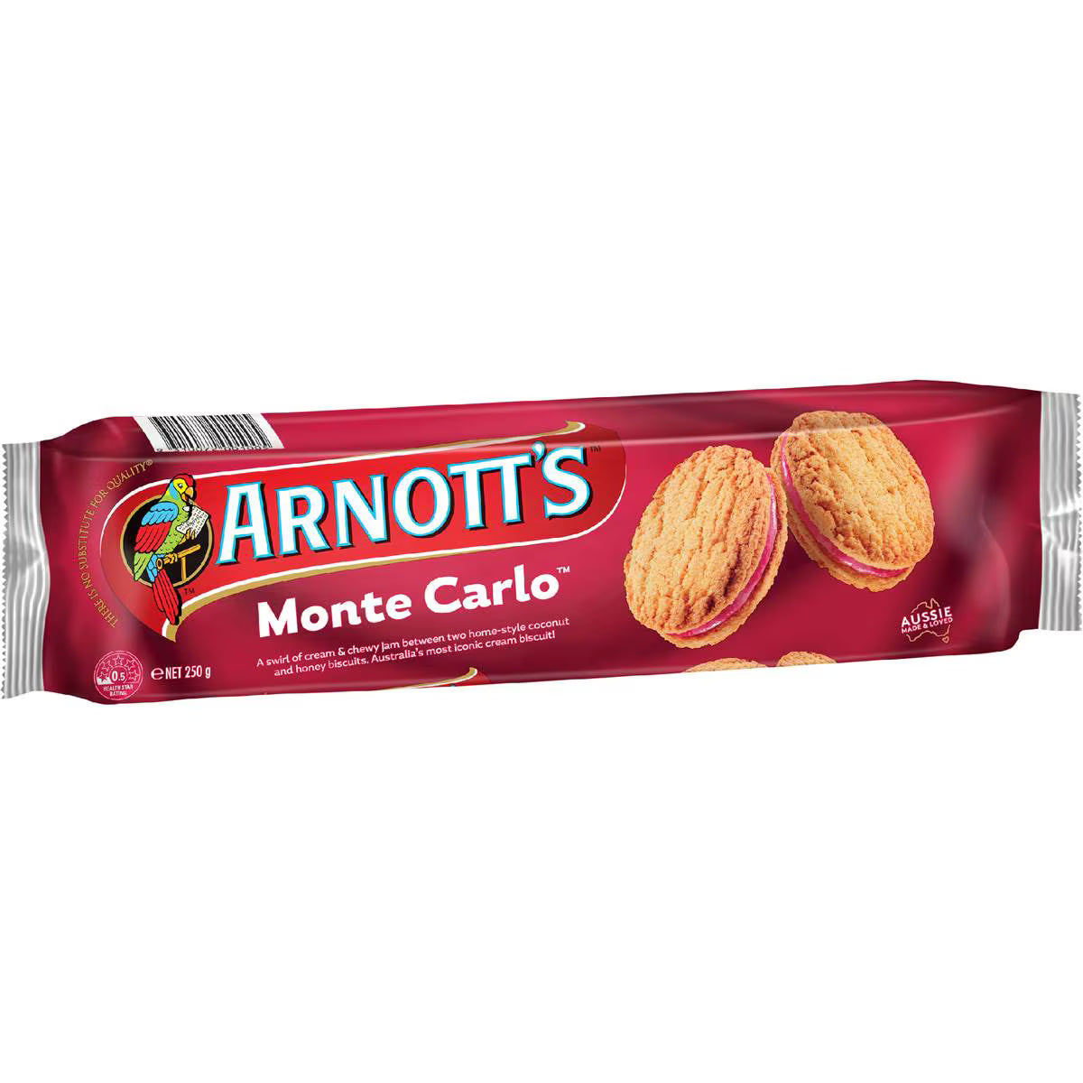 Monte Carlo Cream Biscuits | 250g | Arnott's | YG-111737-MC-977426