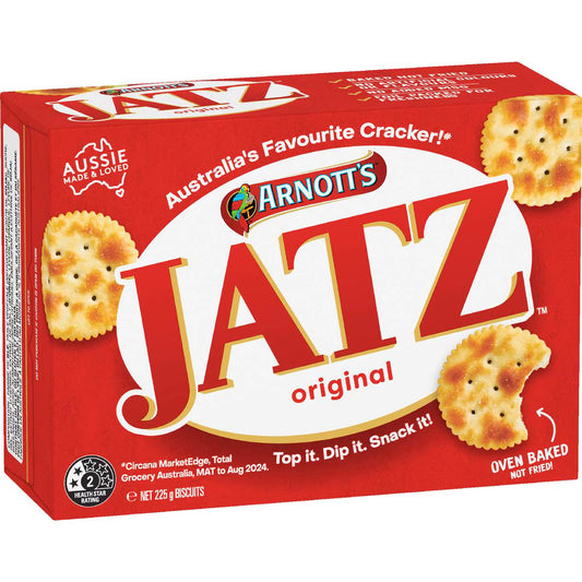 Jatz Original Crackers Biscuits | 225g | Arnott's | YG-111731-MC-977409
