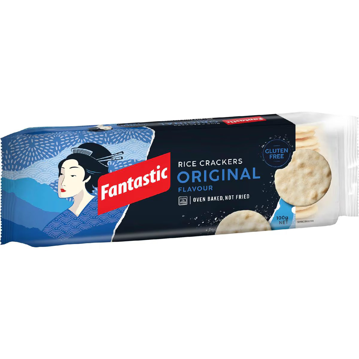 Rice Crackers Original | 100g | Fantastic | YG-112620-MC-977373