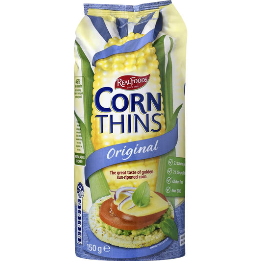 Corn Thins Original | 150g | Real Foods | YG-111715-MC-977361