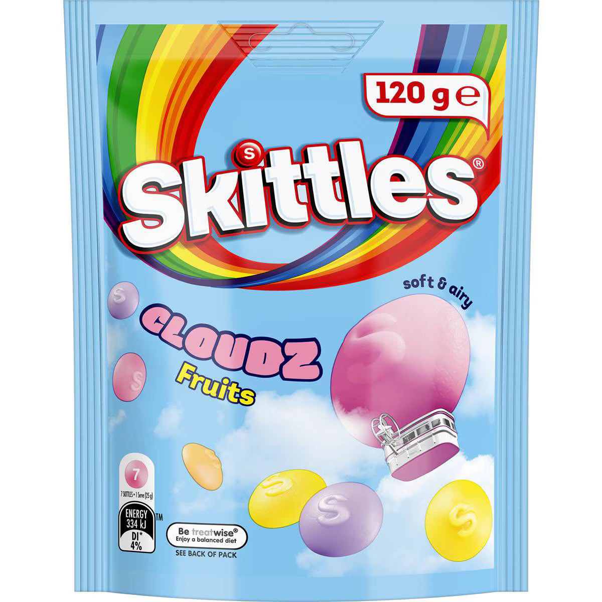 Cloudz Fruits | 120g | Skittles | YG-111658-MC-976994