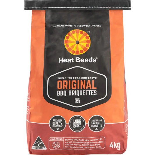 Original BBQ Briquettes | 4kg | Heat Beads | YG-112832-MC-978174