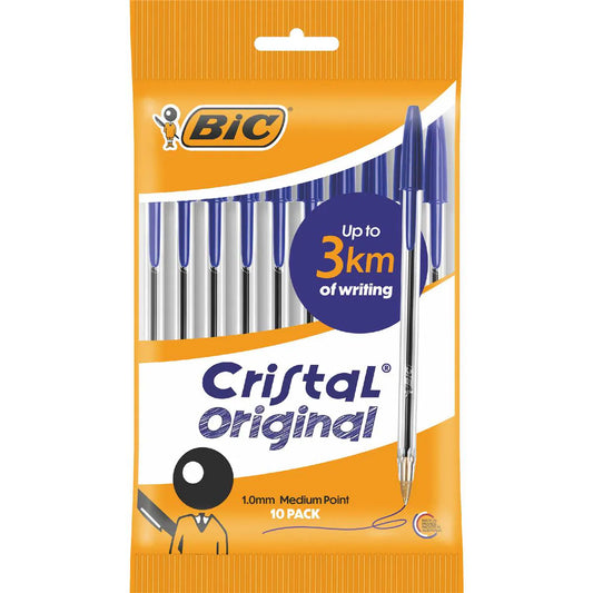 Cristal Original Pen Blue | 10 Pack | Bic | YG-112211-MC-979747