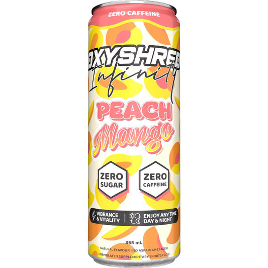 Infinity Peach Mango Can | 355ml | Oxyshred | YG-112462-MC-975601