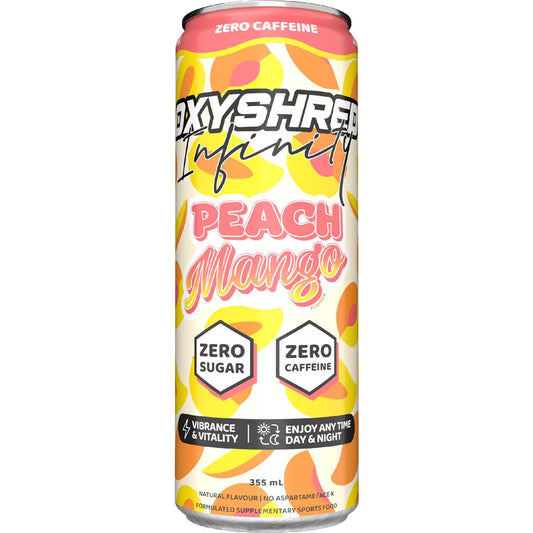 Infinity Peach Mango Can | 355ml | Oxyshred | YG-112462-MC-975601