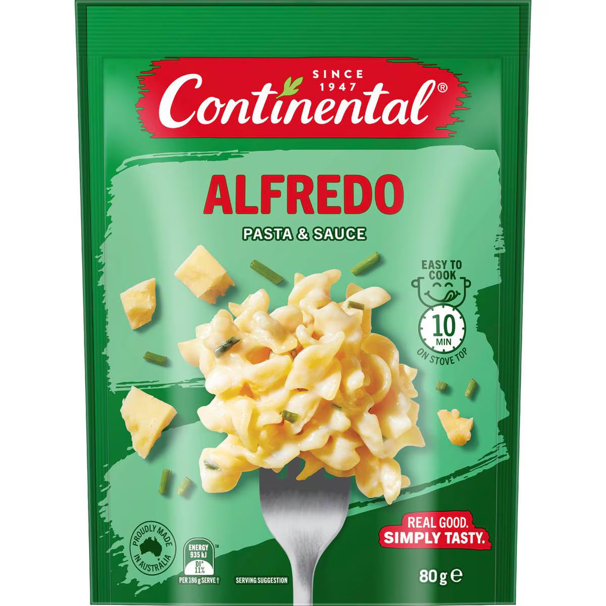 Pasta & Sauce Alfredo | 80g | Continental | YG-112841-MC-978210