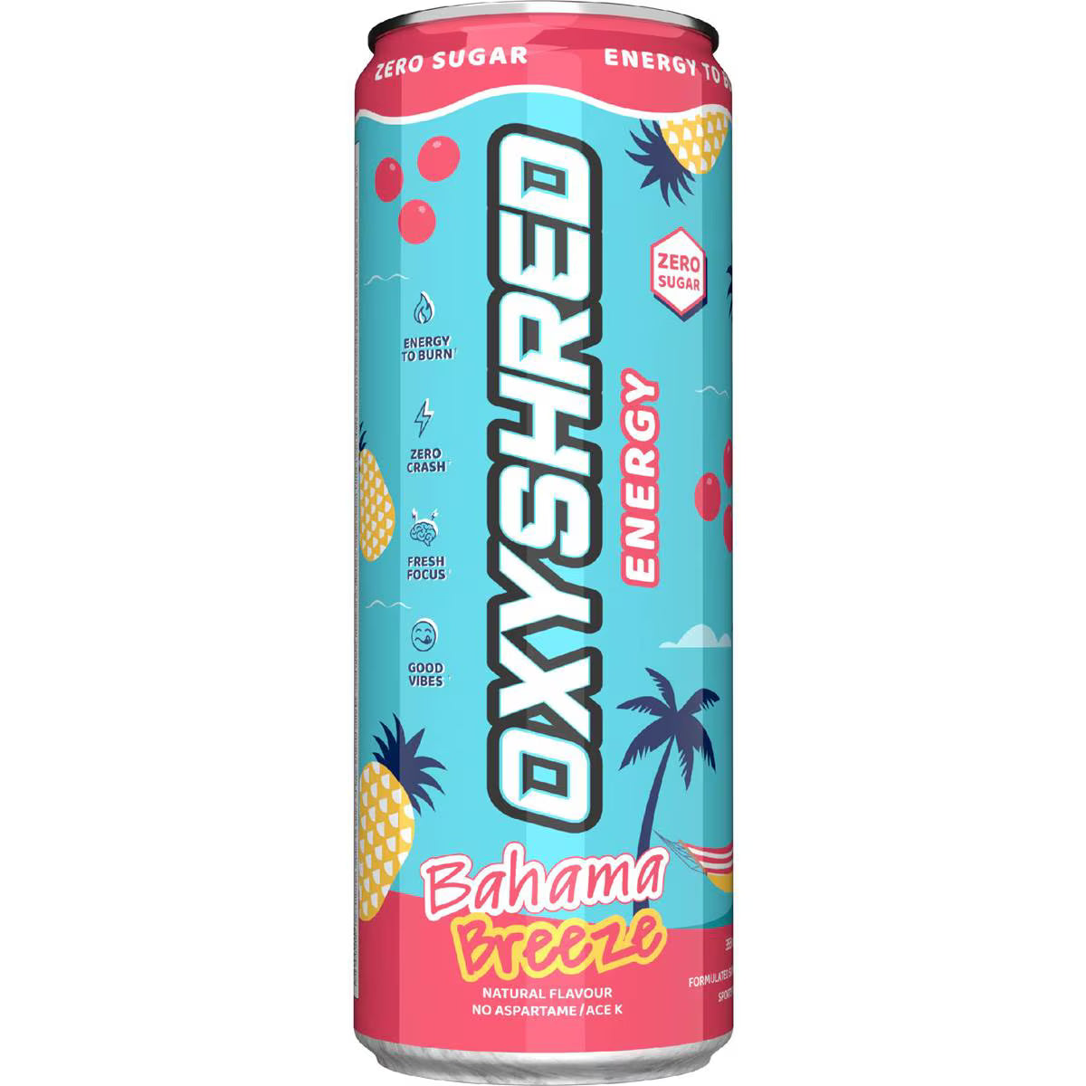 Energy Drink Bahama Breeze | 355ml | Oxyshred | YG-111511-MC-975607