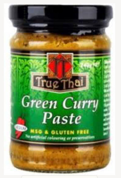 Gluten Free Green Curry Paste