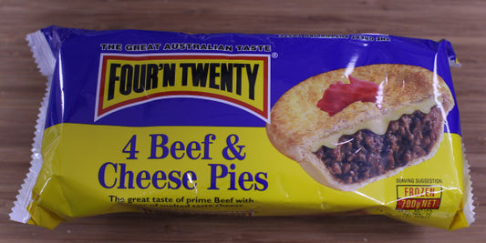 Beef & Cheese Pies 4pk