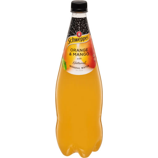 Orange & Mango With Natural Mineral Water
