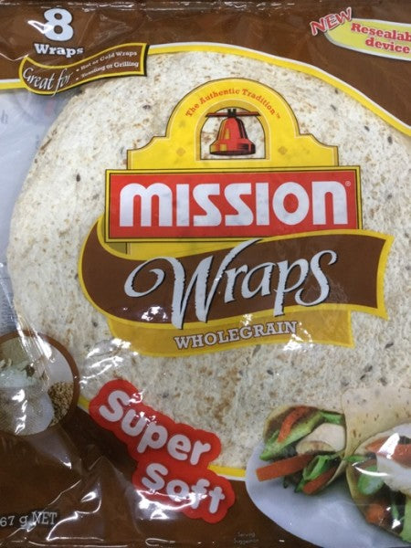 Wraps Wholegrain Super Soft