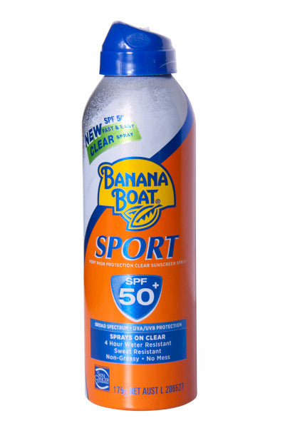 SPF50+ Clear Sports Spray Sunscreen