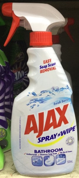 Spray n’ Wipe Antibacterial Bathroom Spray