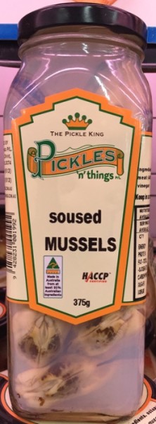 Soused Mussels