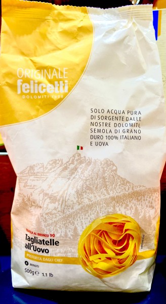 Tagliatelle pasta