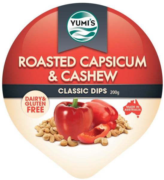 Roasted Capsicum And Cashew Dips